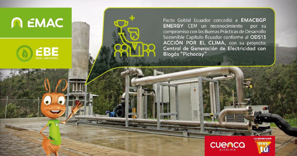 Reconocimiento de Pacto Global Red Ecuador
